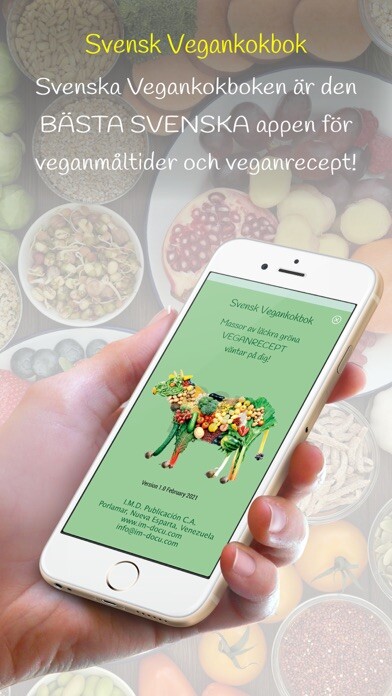 Emulate iPhone app Svensk Vegankokbok using MyAndroid Emulate iPhone app Svensk Vegankokbok using MyAndroid