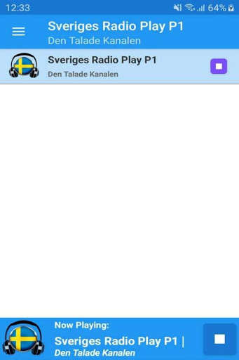 Run android online APK Sveriges Radio Play P1 SR App FM SE Free Online from MyAndroid or emulate Sveriges Radio Play P1 SR App FM SE Free Online using MyAndroid