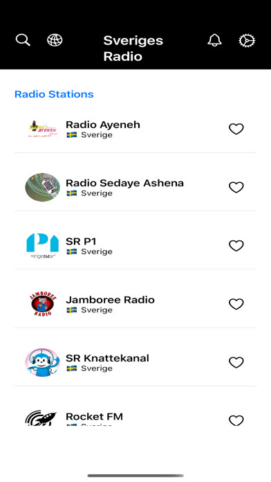 Emulate iPhone app Sveriges Radiostationer live using MyAndroid Emulate iPhone app Sveriges Radiostationer live using MyAndroid