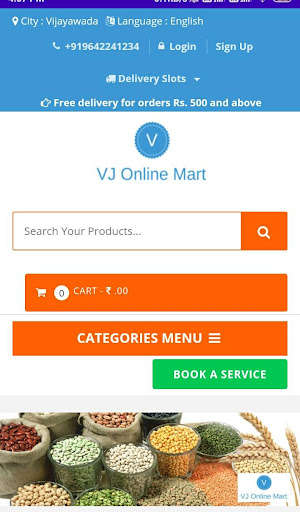 Run android online APK SV Online Mart from MyAndroid or emulate SV Online Mart using MyAndroid