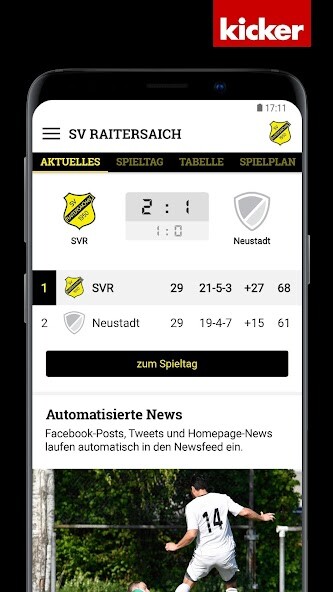 Run android online APK SV Raitersaich from MyAndroid or emulate SV Raitersaich using MyAndroid