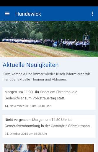 Run android online APK SV St. Michael Hundewick e.V. from MyAndroid or emulate SV St. Michael Hundewick e.V. using MyAndroid
