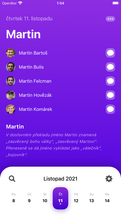 Emulate iPhone app Svátkoid using MyAndroid