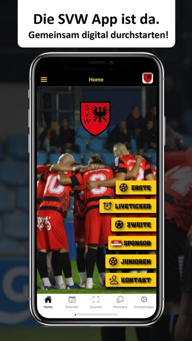 Emulate iPhone app SV Wilhelmshaven using MyAndroid Emulate iPhone app SV Wilhelmshaven using MyAndroid