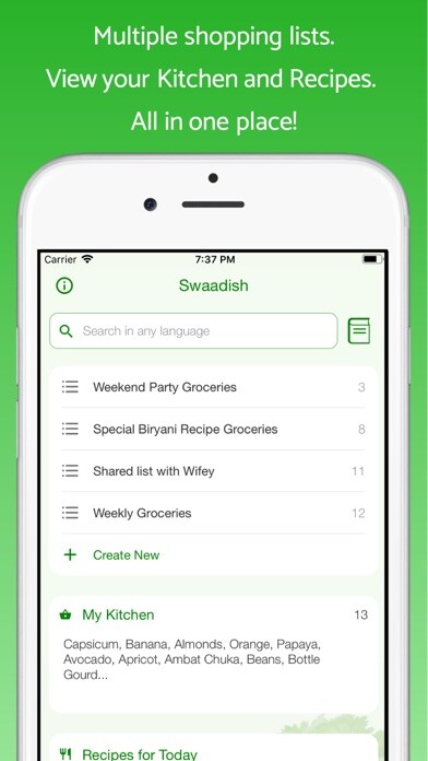 Run android online APK Swaadish - Groceries & Recipes from MyAndroid or emulate Swaadish - Groceries & Recipes using MyAndroid