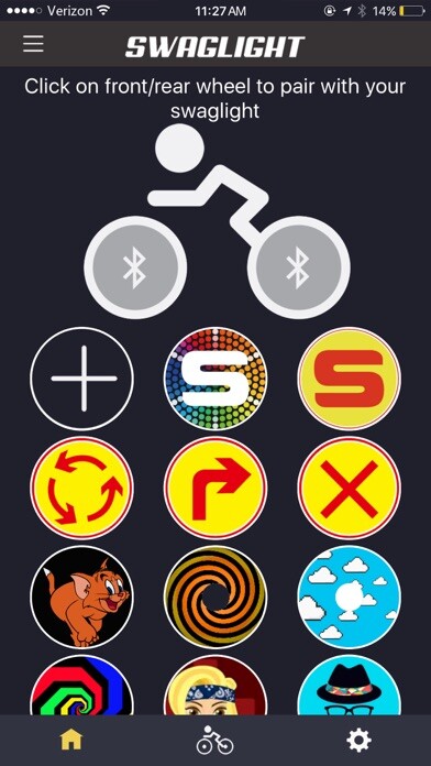 Emulate iPhone app Swaglight using MyAndroid