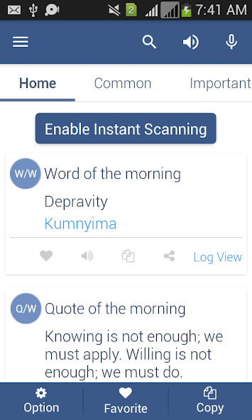 Run android online APK Swahili Dictionary Offline from MyAndroid or emulate Swahili Dictionary Offline using MyAndroid