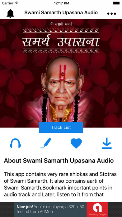 Emulate iPhone app Swami Samarth Upasana Audio using MyAndroid Emulate iPhone app Swami Samarth Upasana Audio using MyAndroid