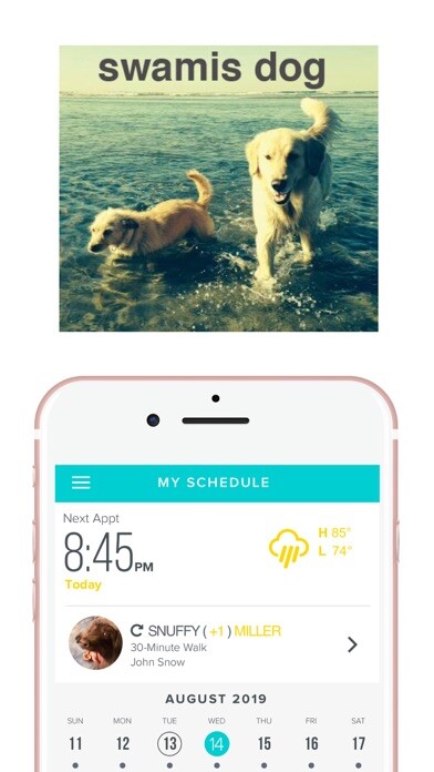 Emulate iPhone app Swamis Dogs using MyAndroid