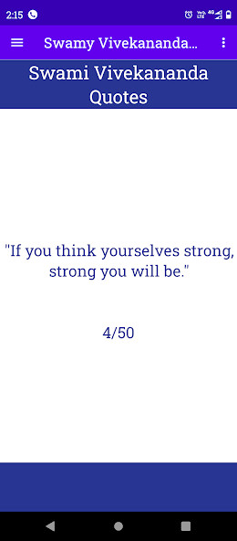 Run android online APK Swamy Vivekananda Quotes from MyAndroid or emulate Swamy Vivekananda Quotes using MyAndroid Run android online APK Swamy Vivekananda Quotes from MyAndroid or emulate Swamy Vivekananda Quotes using MyAndroid