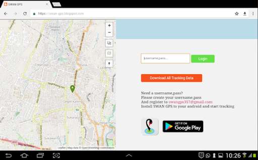 Run android online APK Swan Gps : Old Android for Real Time GPS Tracker from MyAndroid or emulate Swan Gps : Old Android for Real Time GPS Tracker using MyAndroid