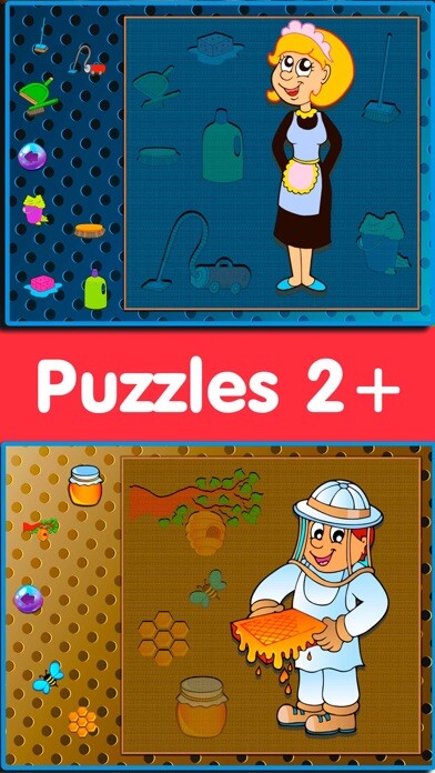 Emulate iPhone app Swanky Professions: Kids Games using MyAndroid