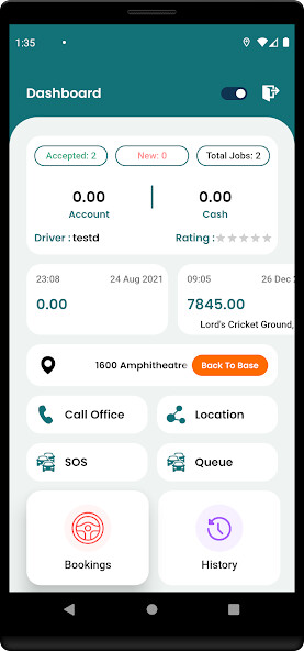 Run android online APK Swanrider driver from MyAndroid or emulate Swanrider driver using MyAndroid