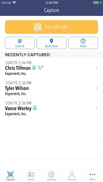 Emulate iPhone app SWAP by Maritz Global Events using MyAndroid