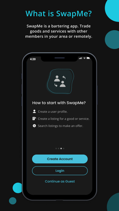 Emulate iPhone app SwapMe etc. using MyAndroid