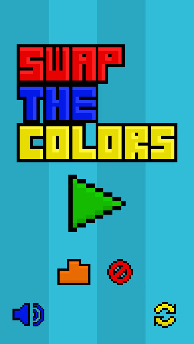 Emulate iPhone app Swap the Colors! using MyAndroid