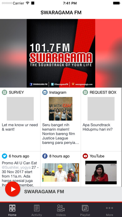 Emulate iPhone app SWARAGAMA FM using MyAndroid Emulate iPhone app SWARAGAMA FM using MyAndroid