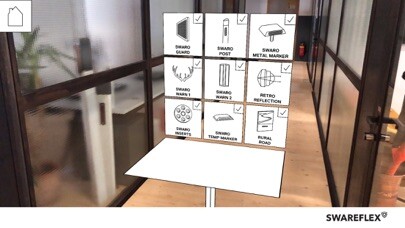 Emulate iPhone app SWAREFLEX ROAD SAFETY SMART-AR using MyAndroid