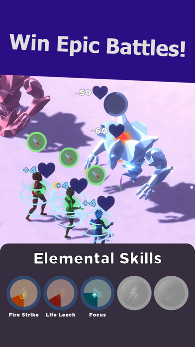 Emulate iPhone app Swarm of Destiny: Fantasy Idle using MyAndroid