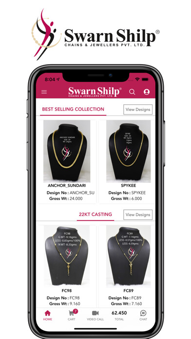 Emulate iPhone app SwarnShilp Chains using MyAndroid