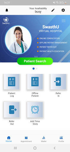 Run android online APK SwasthU-Doctors- Virtual Hospital for Telemedicine from MyAndroid or emulate SwasthU-Doctors- Virtual Hospital for Telemedicine using MyAndroid