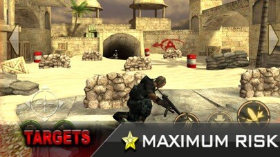 Emulate iPhone app SWAT Army Shooting 3D Game using MyAndroid