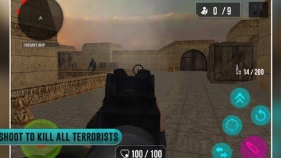 Emulate iPhone app Swat City Fire using MyAndroid