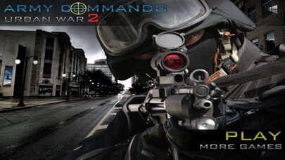 Emulate iPhone app SWAT Commando Urban War 2 using MyAndroid