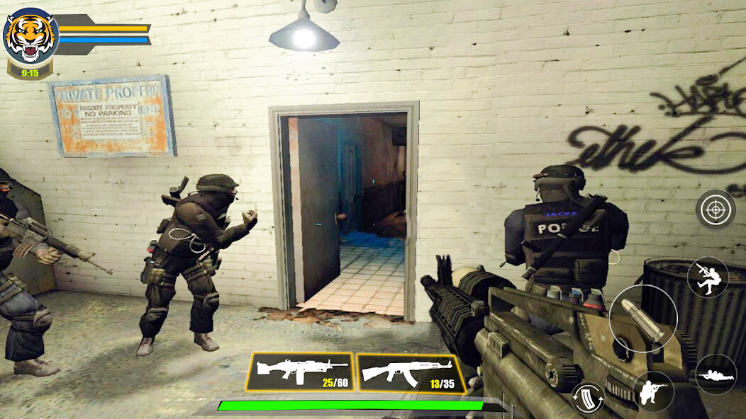 Run android online APK Swat Gun Games: Black ops game from MyAndroid or emulate Swat Gun Games: Black ops game using MyAndroid