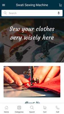 Emulate Android APK Swati Sewing Machine