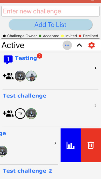 Emulate iPhone app Swear Tracker using MyAndroid