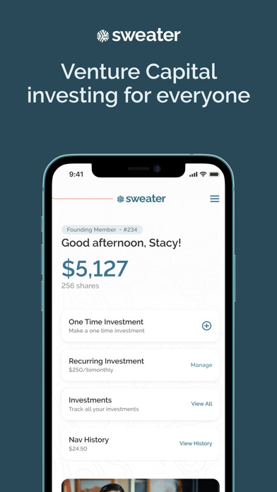 Emulate iPhone app Sweater: Invest in Startups using MyAndroid Emulate iPhone app Sweater: Invest in Startups using MyAndroid