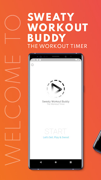 Run android online APK Sweaty workout buddy - Timer from MyAndroid or emulate Sweaty workout buddy - Timer using MyAndroid