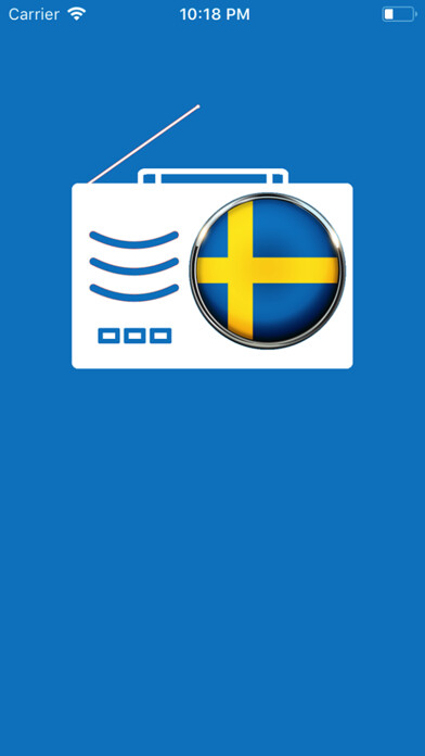 Emulate iPhone app Sweden Radio Stations FM/AM using MyAndroid