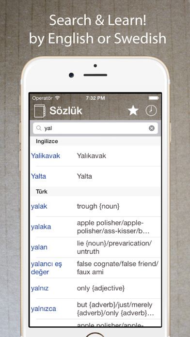 Emulate iPhone app Swedish English Dictionary Pro using MyAndroid Emulate iPhone app Swedish English Dictionary Pro using MyAndroid