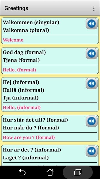 Run android online APK Swedish phrasebook and phrases from MyAndroid or emulate Swedish phrasebook and phrases using MyAndroid Run android online APK Swedish phrasebook and phrases from MyAndroid or emulate Swedish phrasebook and phrases using MyAndroid