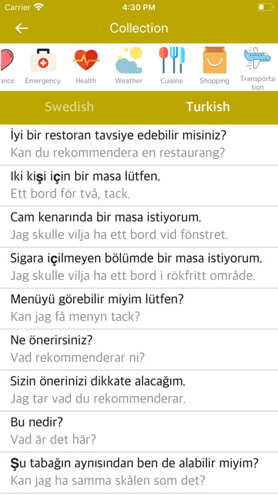 Emulate iPhone app Swedish-Turkish Dictionary using MyAndroid Emulate iPhone app Swedish-Turkish Dictionary using MyAndroid