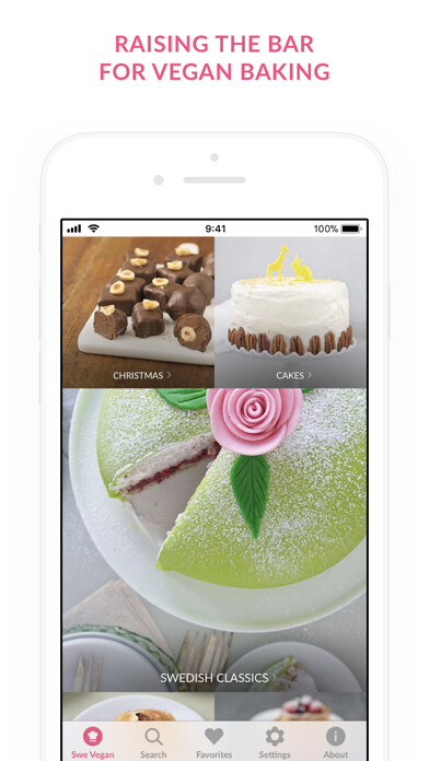 Emulate iPhone app Swedish Vegan Dessert Recipes using MyAndroid Emulate iPhone app Swedish Vegan Dessert Recipes using MyAndroid