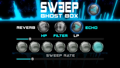 Emulate iPhone app Sweep Ghost Box using MyAndroid