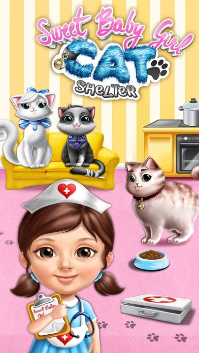 Emulate iPhone app Sweet Baby Girl Cat Shelter – Pet Vet Doctor Care using MyAndroid Emulate iPhone app Sweet Baby Girl Cat Shelter – Pet Vet Doctor Care using MyAndroid