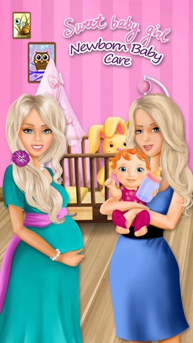 Emulate iPhone app Sweet Baby Girl Newborn using MyAndroid