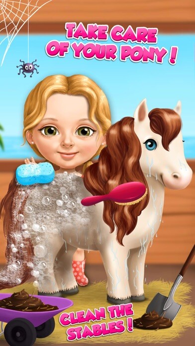 Emulate iPhone app Sweet Baby Girl Summer Fun - No Ads using MyAndroid
