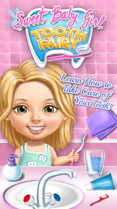 Emulate iPhone app Sweet Baby Girl Tooth Fairy - No Ads using MyAndroid