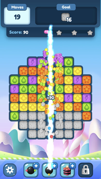 Emulate iPhone app Sweet Block Puzzle Pop! using MyAndroid Emulate iPhone app Sweet Block Puzzle Pop! using MyAndroid