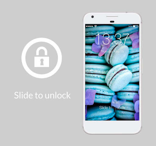Run android online APK Sweet Blue Tahini Macarons Wallpaper Lock Screen from MyAndroid or emulate Sweet Blue Tahini Macarons Wallpaper Lock Screen using MyAndroid