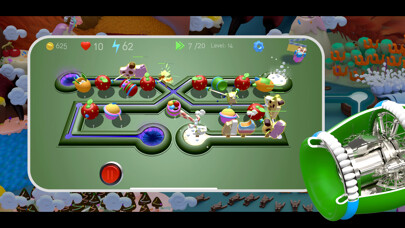 Emulate iPhone app SweetBoom!Boom!-Stand-alone TD using MyAndroid