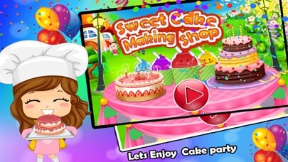Emulate iPhone app Sweet Cake Making Shop using MyAndroid