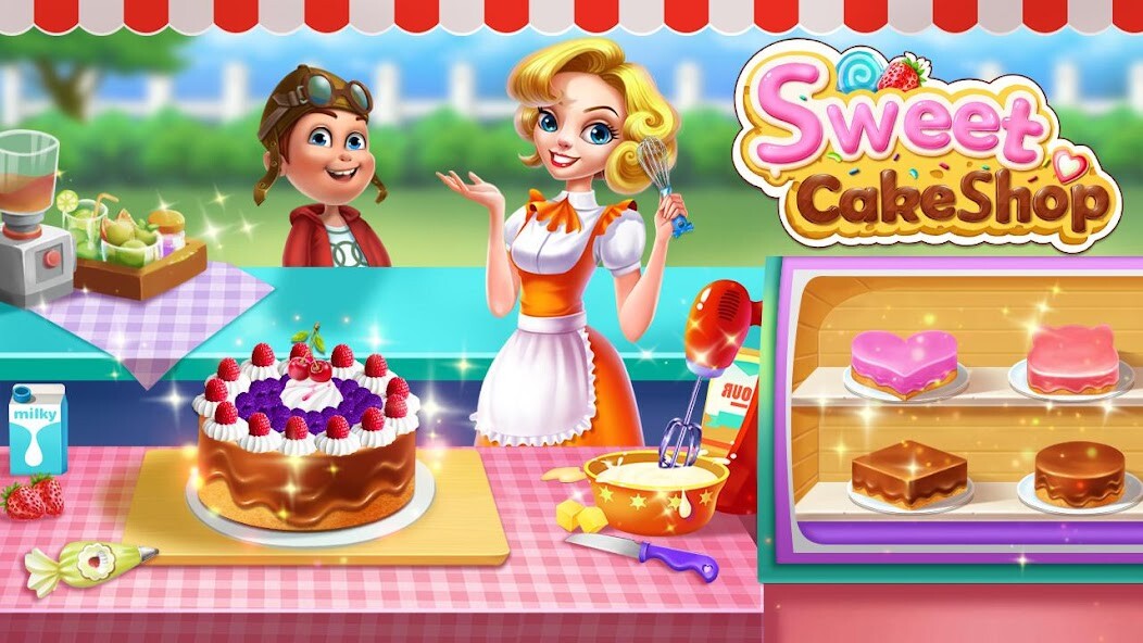 Run android online APK Sweet Cake shop: Cook  Bakery from MyAndroid or emulate Sweet Cake shop: Cook  Bakery using MyAndroid