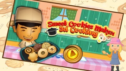 Emulate iPhone app Sweet Cookies Maker 3D Cooking Game - Tasty biscuit cooking & baking with kitchen super chef using MyAndroid Emulate iPhone app Sweet Cookies Maker 3D Cooking Game - Tasty biscuit cooking & baking with kitchen super chef using MyAndroid