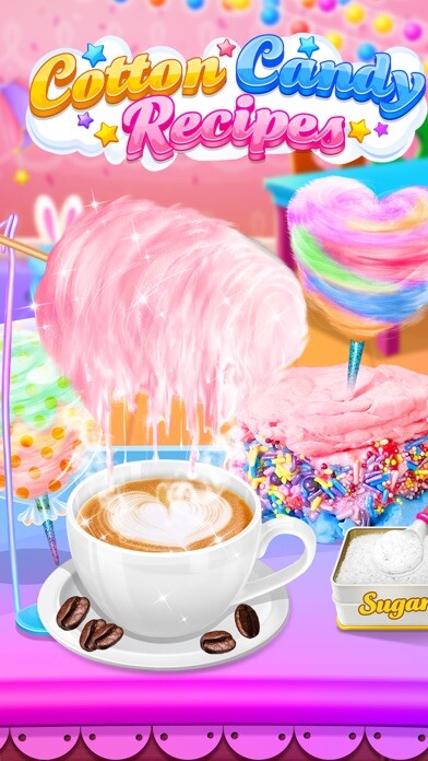 Emulate iPhone app Sweet Cotton Candy Recipes using MyAndroid Emulate iPhone app Sweet Cotton Candy Recipes using MyAndroid